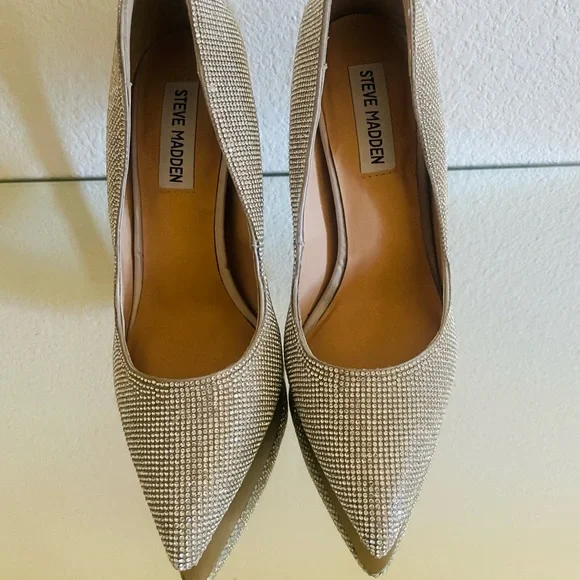 Steve Madden Rhinestones Heels - Picture 9 of 11
